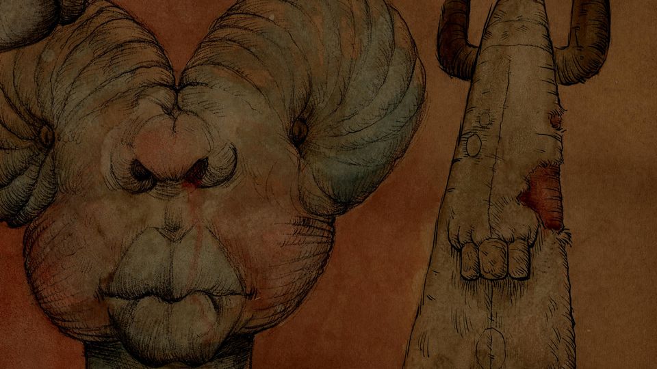 grotesque art